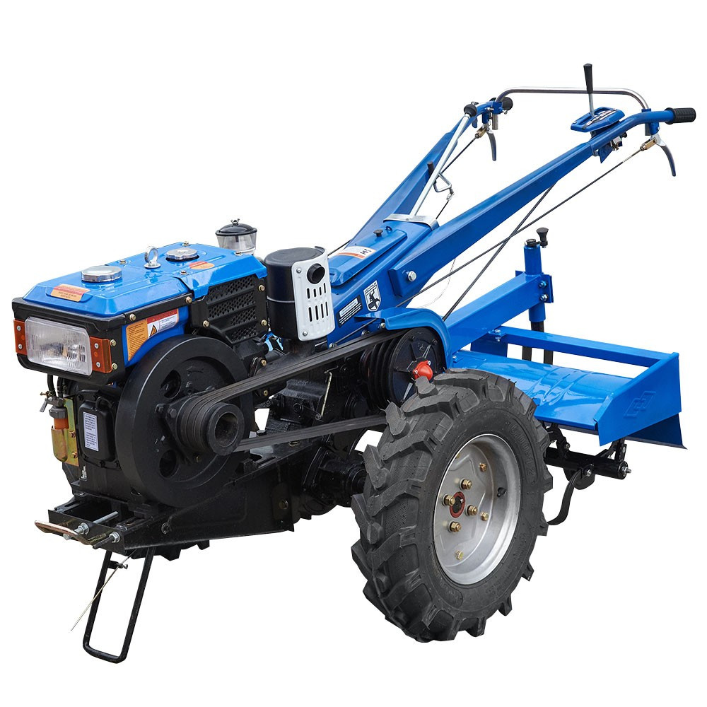 Мотоблок дизельний Кентавр МБ-1012Д + грунтофреза (12 к.с., ручний стартер) (код 123106), фото 1