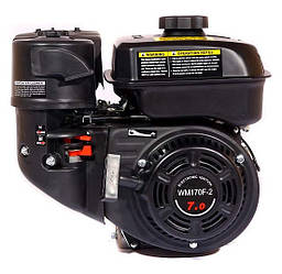 Двигун бензиновий WEIMA WM170F-L(R) NEW (7.0 к.с, шпонка Ø20мм, L=52мм, редукт) (код 20050)
