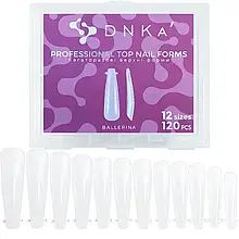 DNKa Professional Top Nail Forms Верхні форми для нарощування нігтів 120 шт