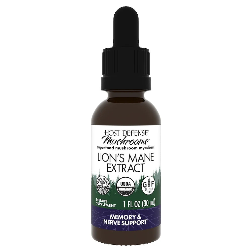 Їжовик гребінчастий Host Defense Lion's Mane Extract 30 ml