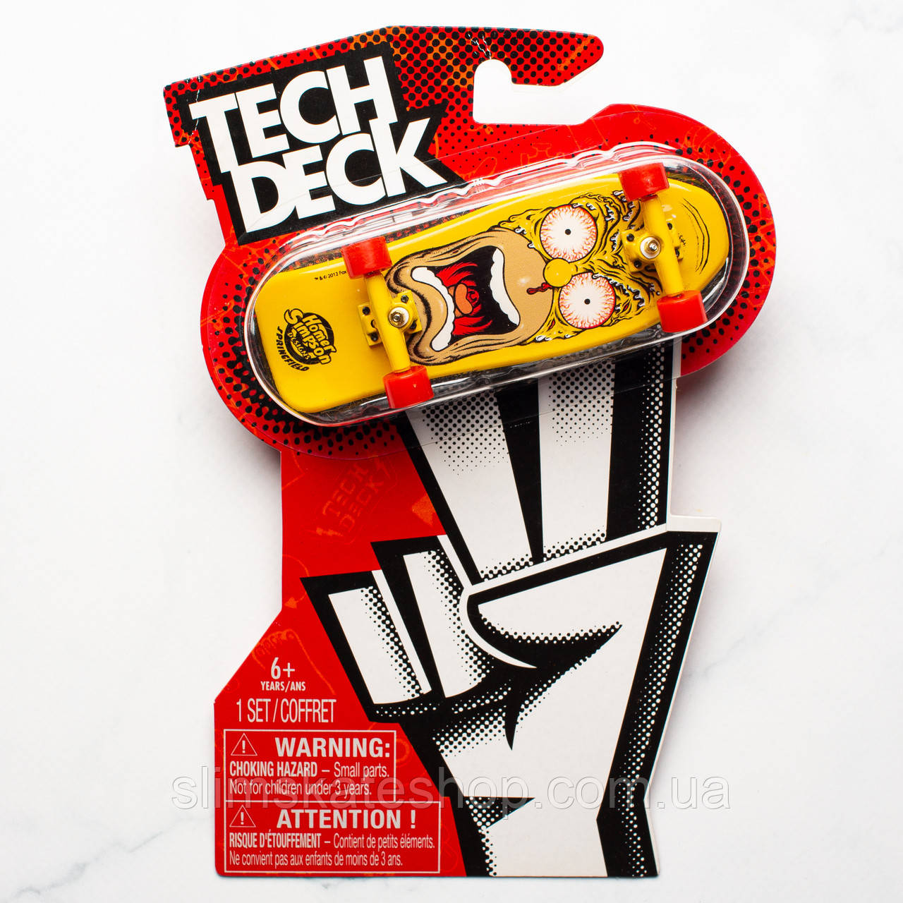 Фінгерборд Tech Deck The Simpsons Homer Screaming Head x Santa Cruz - Колекційна серія