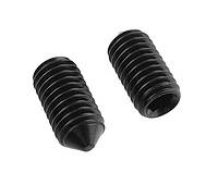 Гвинт установочний INBUS з конічним кінцем DIN 914 М3х6 Metalvis внутрішній шестигранник оксид 200 шт./пачка