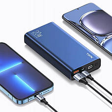 Повербанк TOPK I2006P 20000 mAh швидка зарядка QC PD 20W надійний акумулятор для смартфонів та гаджетів, фото 4