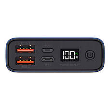 Повербанк TOPK I2006P 20000 mAh швидка зарядка QC PD 20W надійний акумулятор для смартфонів та гаджетів, фото 5