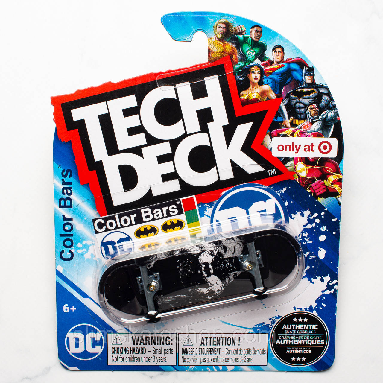 Фінгерборд Tech Deck x DC Comics Batman Color Bars - Колекційна серія