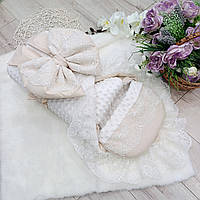 Конверт на выписку " Беж + айворі"