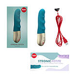 Мініпульсатор Fun Factory STRONIC PETITE deep sea blue, 8 режимів, підходить для початківців, фото 7