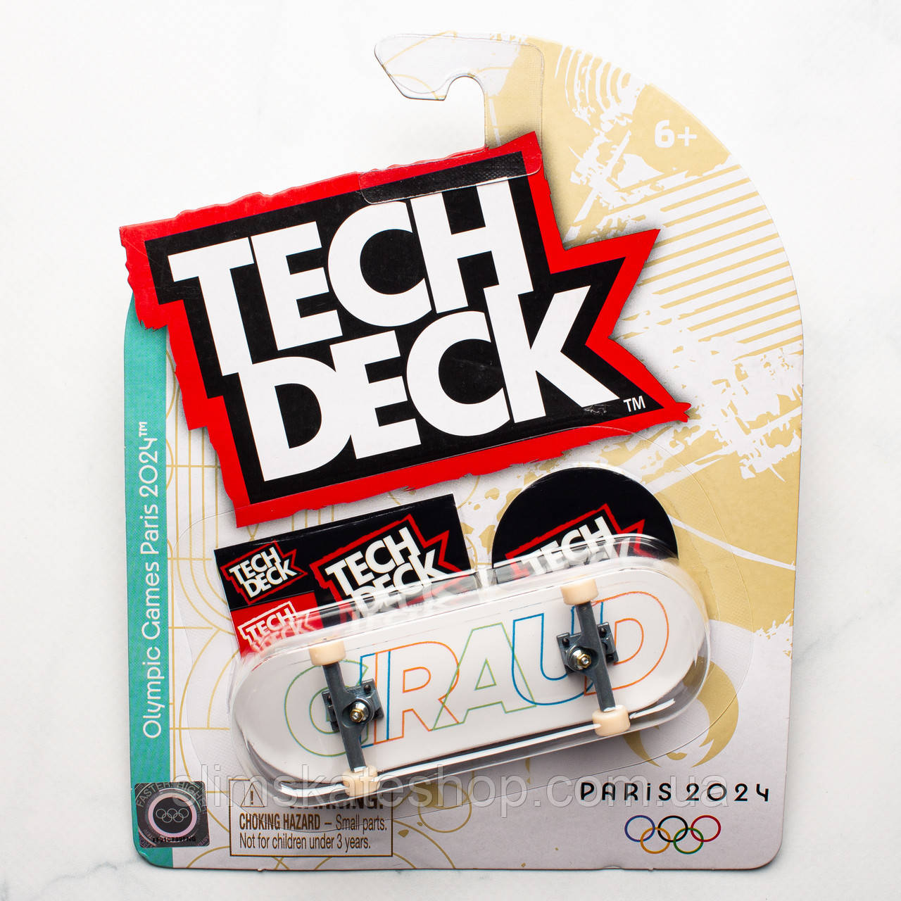 Фінгерборд Tech Deck Aurelien Giraud Olympic Games Paris 2024