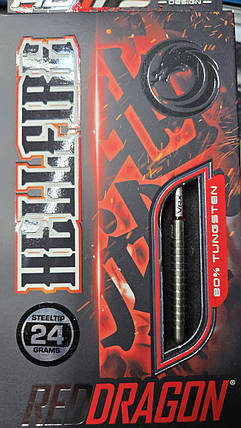 Набір фірмових дротиків дартс на 90% з вольфраму 24 грами RedDragon Англія, фото 1