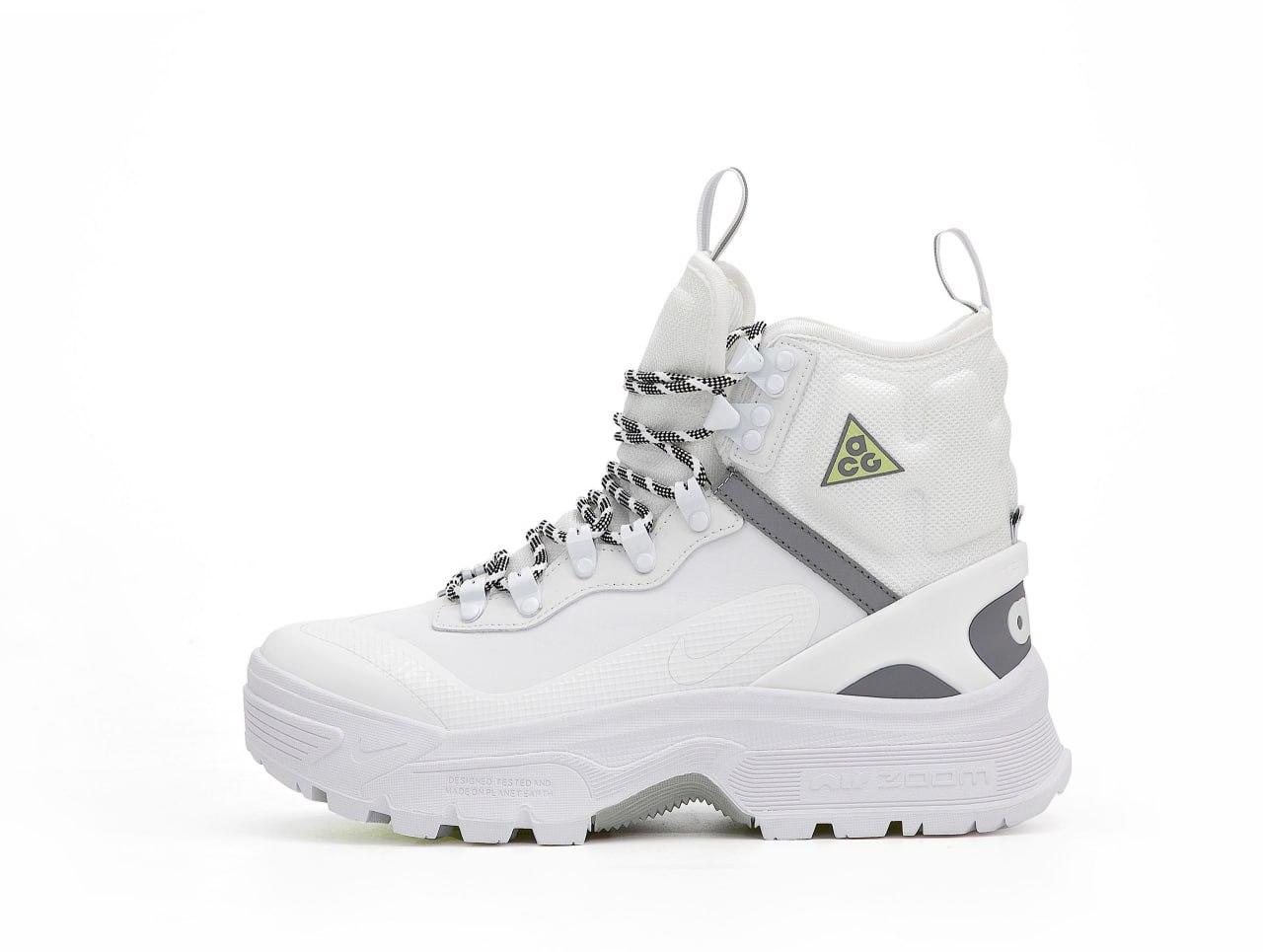 Черевики Nike ACG Gaiadome Gor-Tex Air Zoom White водовідштовхувальні зимові термо Найк білі dd2858