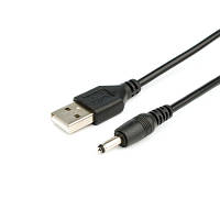 Популярний! Кабель живлення USB to DC 3.5 1.0m 2A black Atcom (10035) - Краща якість тільки на Nukleon.com.ua