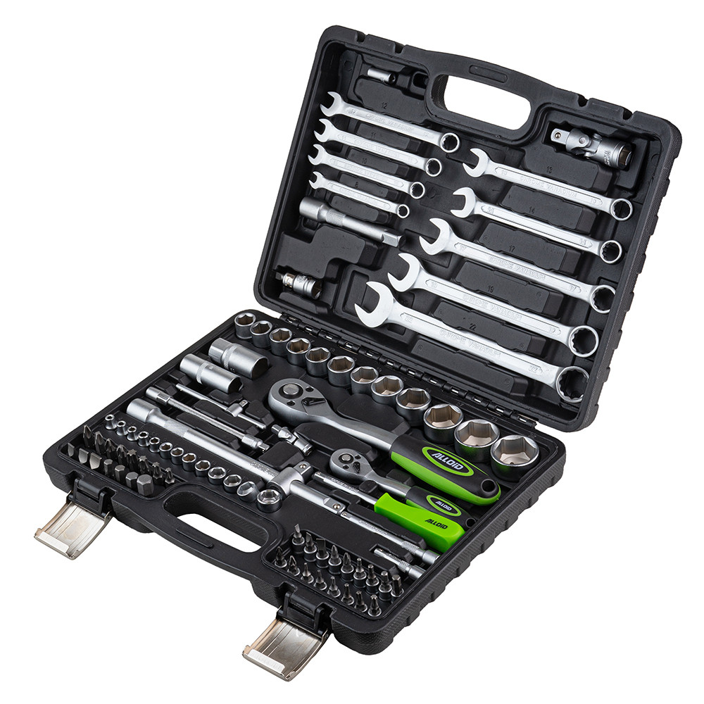 Набір інструментів 82 предмети Alloid Base NI-1082 WN-6