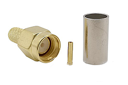 RP-SMA роз&apos;єм обтискний (тато) - оригінал