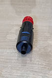 Штекер прикурювача МАН, DAF, SCANIA адаптер невеликий роз'єм 12-24V із запобіжником 15А з болтами для під'єднання, фото 2