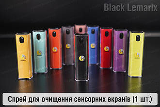 Спрей портативний для очищення сенсорних екранів Black Lemarix