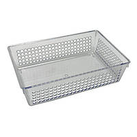 Лоток в холодильник пластиковий Органайзер контейнер контейнер для зберігання консервації та харчових продуктів 23,3*15,7*6