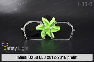 Перехідна рамка для Infiniti QX60 L50 (2012-2016) дорест