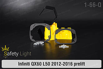 Перехідна рамка для Infiniti QX60 L50 (2012-2016) дорест
