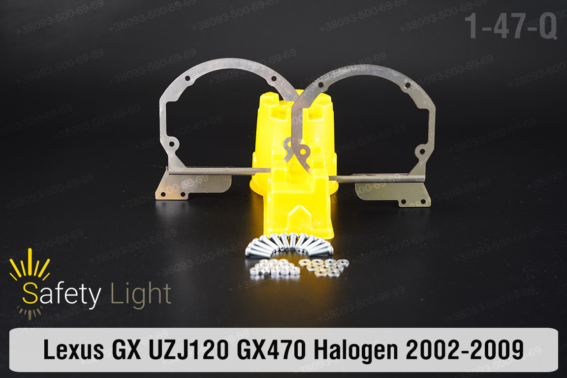 Перехідна рамка для Lexus GX UZJ120 GX470 Halogen (2002-2009), фото 1