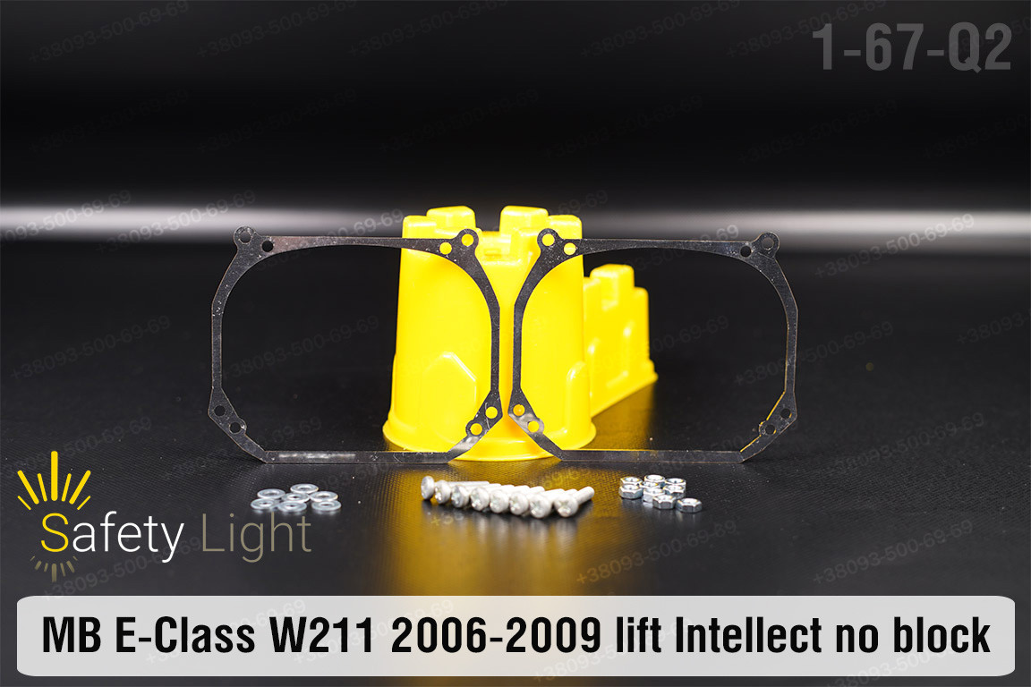 Перехідна рамка для Mercedes-Benz E-Class W211 Intellect no block (2006-2009) рест, фото 1