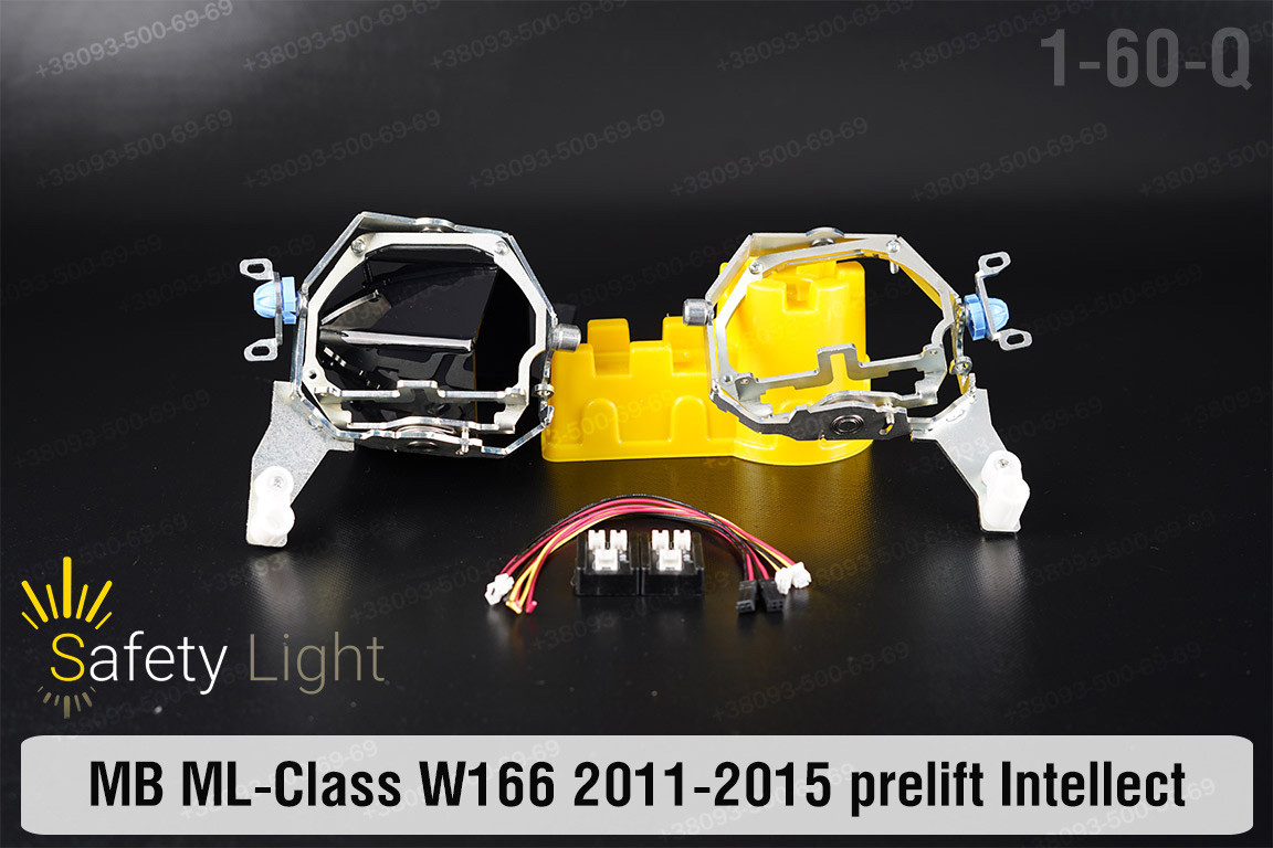 Перехідна рамка для Mercedes-Benz ML-Class W166 Intellect (2011-2015) дорест, фото 1