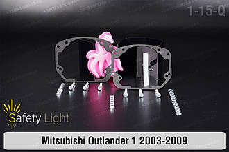 Перехідна рамка для Mitsubishi Outlander 1 (2003-2009)