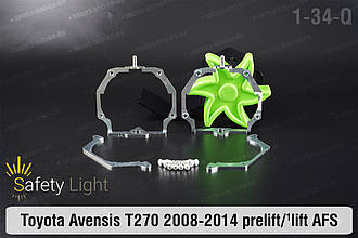 Перехідна рамка для Toyota Avensis T270 AFS (2008-2014) дорест/1 рест