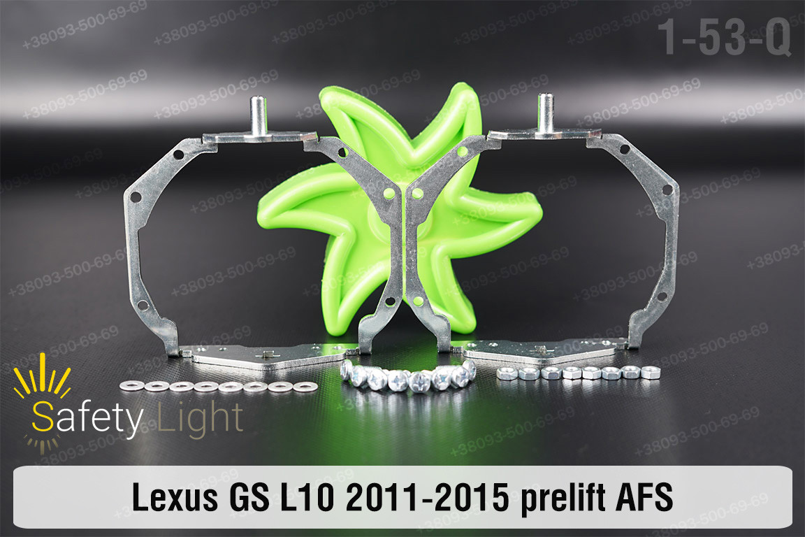 Перехідна рамка для Lexus GS L10 AFS (2011-2015) дорест