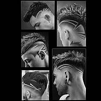 Акумуляторна машинка для стрижки + 3 насадки, USB, Kemei KM-2299