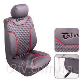 Чохлі на передні сидіння 72624-2 GY Oxford 6од сірі - оригінал