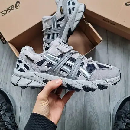 Зимові Чоловічі Кросівки Asics Gel-Sonoma 15-50 Gore-Tex Grey / Асікс Гел-Сонома 15-50 Гор Текс Сірі, фото 1