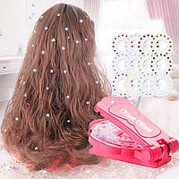 Дитячий набір для прикраси волосся стразами, XL-568