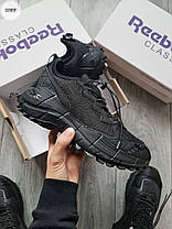 Зимові Чоловічі Кросівки Reebok Zig Kinetica 2.5 Edge Gore-Tex / Рибок Зіг Кенетика 2.5 Едж Гор Текс Чорні, фото 3