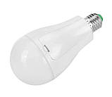 Лампочка з акумулятором 2 x 18650 15W E27, фото 2