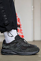 Зимові Чоловічі Кросівки New Balance 2002R Protection Pack GTX / Нью Беланс 2002Р Протекшн Пак ГТХ Темно Сірі, фото 3