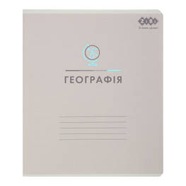 Зошит ZiBi предметний PASTEL 48 аркушів клітинка, географія (ZB.1701-09) - оригінал