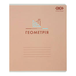Зошит ZiBi предметний PASTEL 48 аркушів клітинка, геометрія (ZB.1701-11) - оригінал