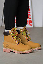 Зимові Черевики Timberland Waterproof Boot Brown / Тімберленд Вотерпруф Бут Коричневі (Хутро), фото 4
