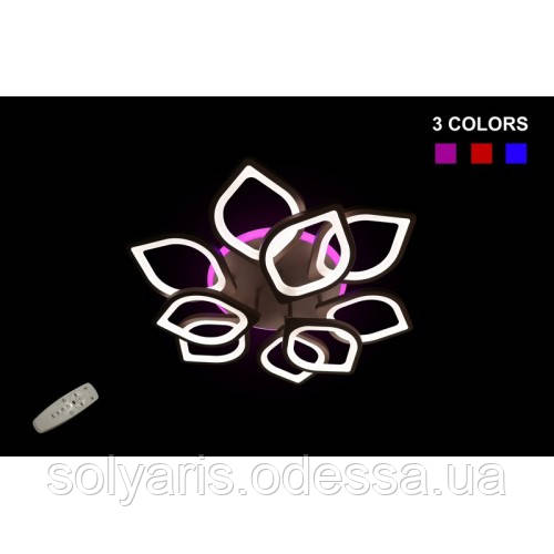 Люстра стельова 225540/6+3 Color LED, фото 1