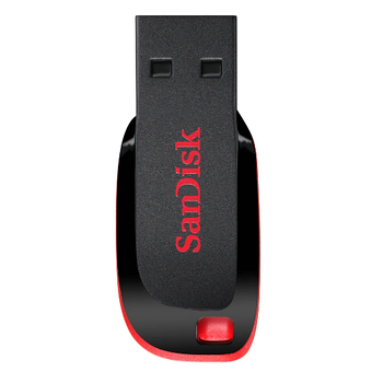 Флешка 32Гб USB 2.0 чорний/червоний Cruzer Blade SanDisk