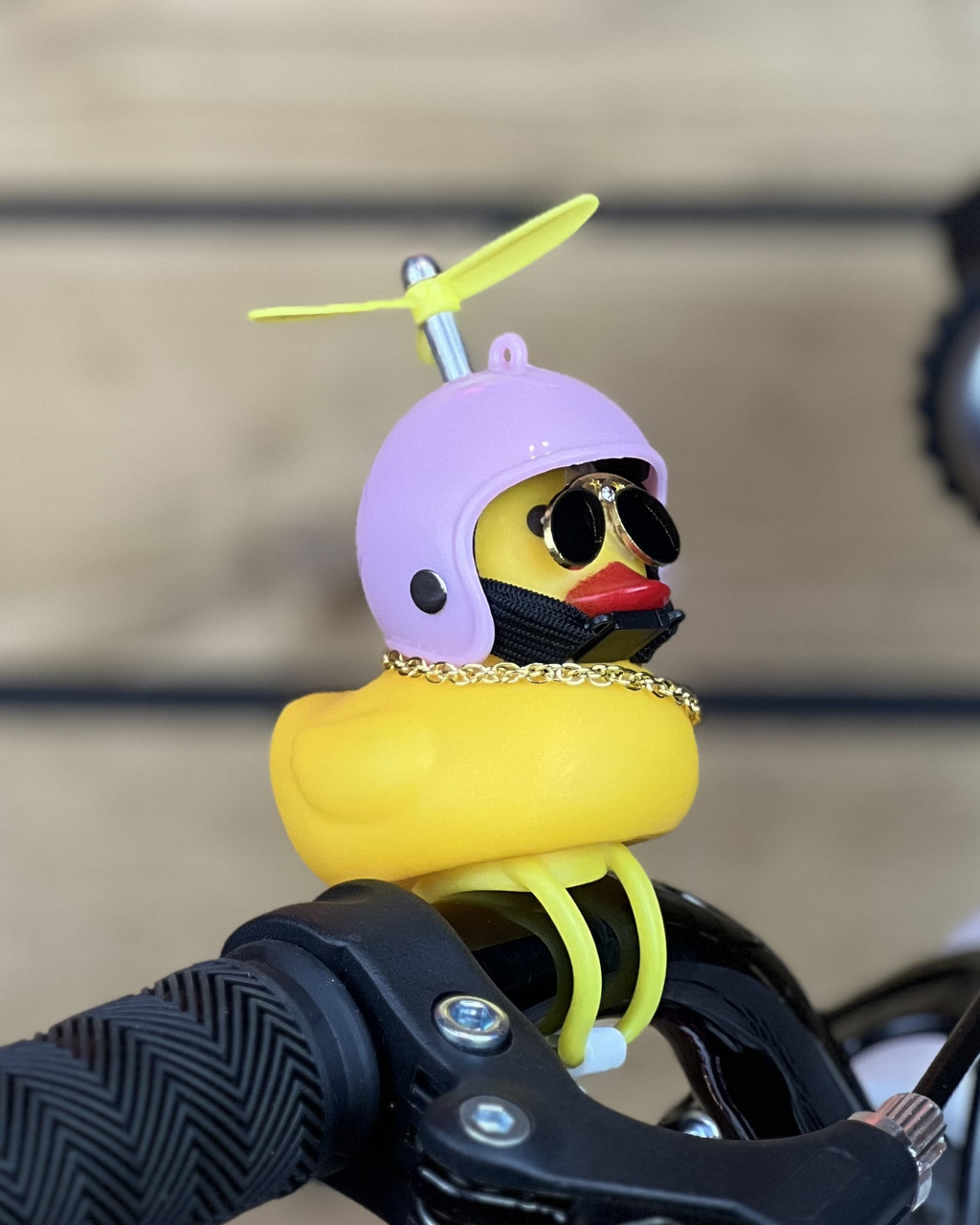 Сигнал на велосипед дзвінок іграшка ONRIDE Duck зірка, з діодною блимавкою