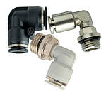 Фітинги пневматичні цангові кутові AirNeo