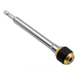 Тримач біт магнітний 1/4" 150мм з фіксатором, CR-V - оригінал