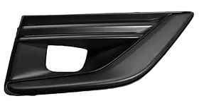 Решітка в передній бампер Infiniti Q50 17- права (крім SPORT) Fps чорн.