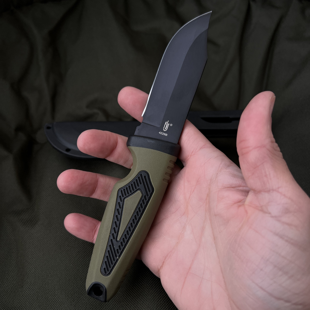 Ніж туристичний 4218 сталь 65Х13 KN118