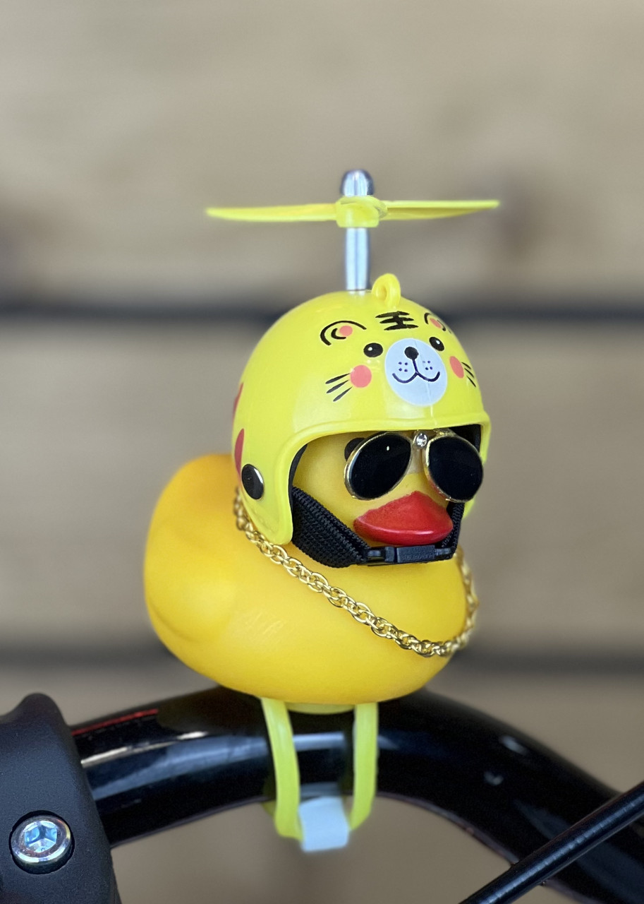 Сигнал на велосипед дзвінок іграшка ONRIDE Duck тигр, з діодною блимавкою