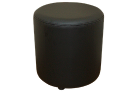 Пуф BNB Сонце (Циліндр). Чорний колір (2230). Для очікування, офісу, дитячого садка