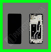 Дисплей ZTE Blade V30 (9030) із сенсором та рамкою, чорний (оригінальні комплектуючі)