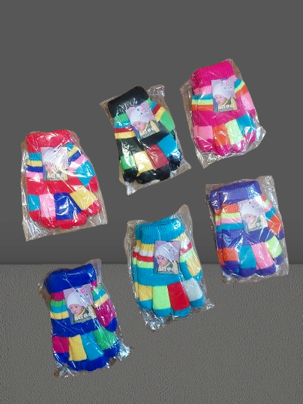 Рукавиці дитячі на 3-5 років фабричне стрейчеве в'язання. Від 6шт по 15грн, фото 1