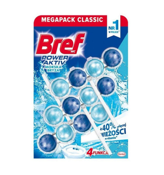 Освіжувач BREF3*50г (3*4кульки) Active Ocean breeze (9000100753401)